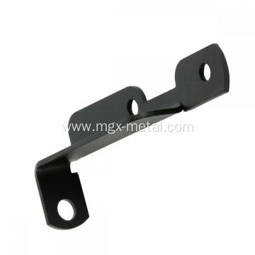 Customized Black Powder Coated Steel Metal Cable Brackets
